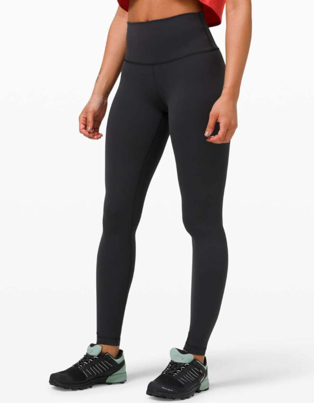 Lululemon Wunder Train High-Rise Tight 28" Black Size 10